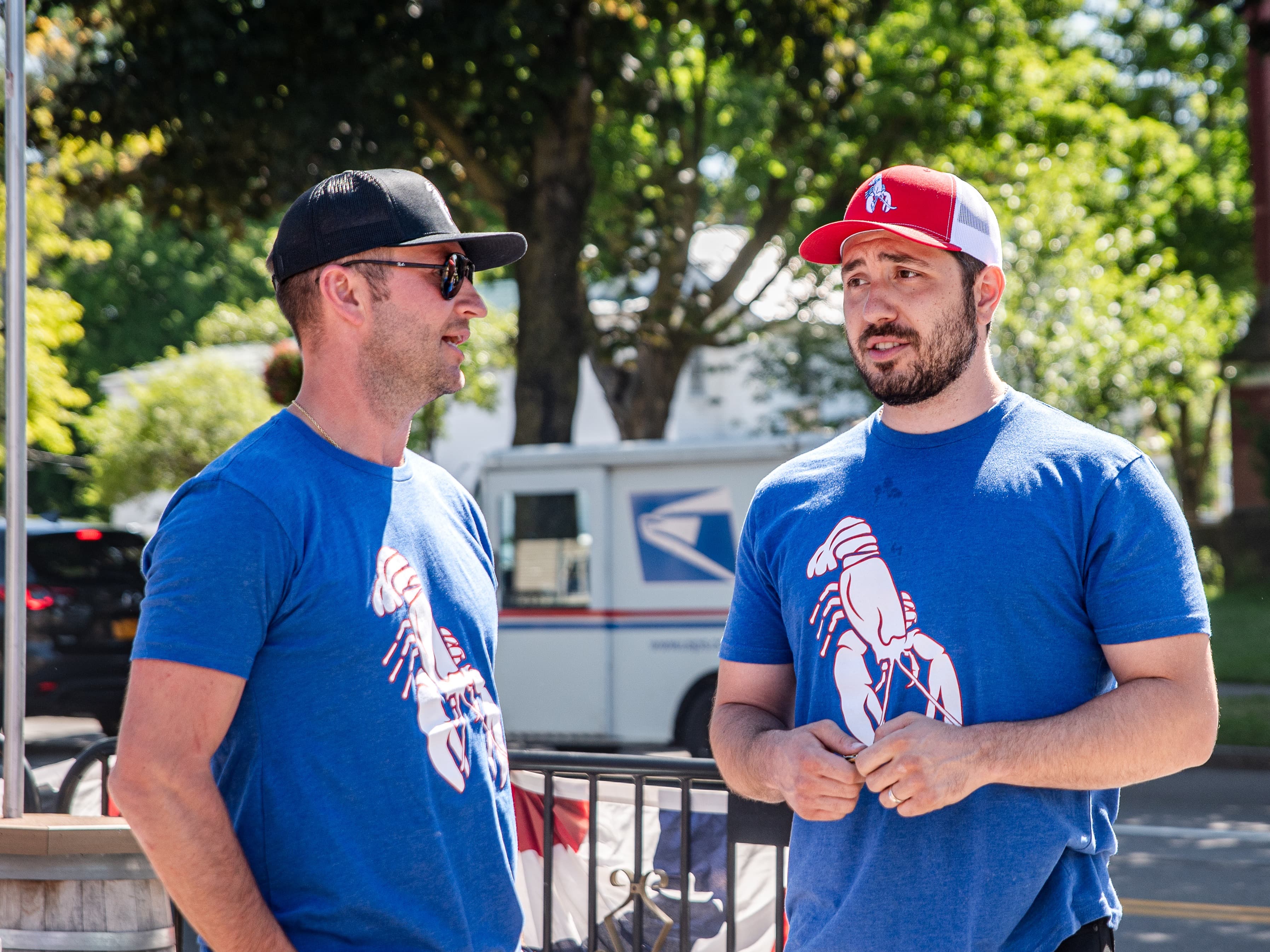Cousin Jim & Cousin Pete discuss the Grand Opening of the local truck.